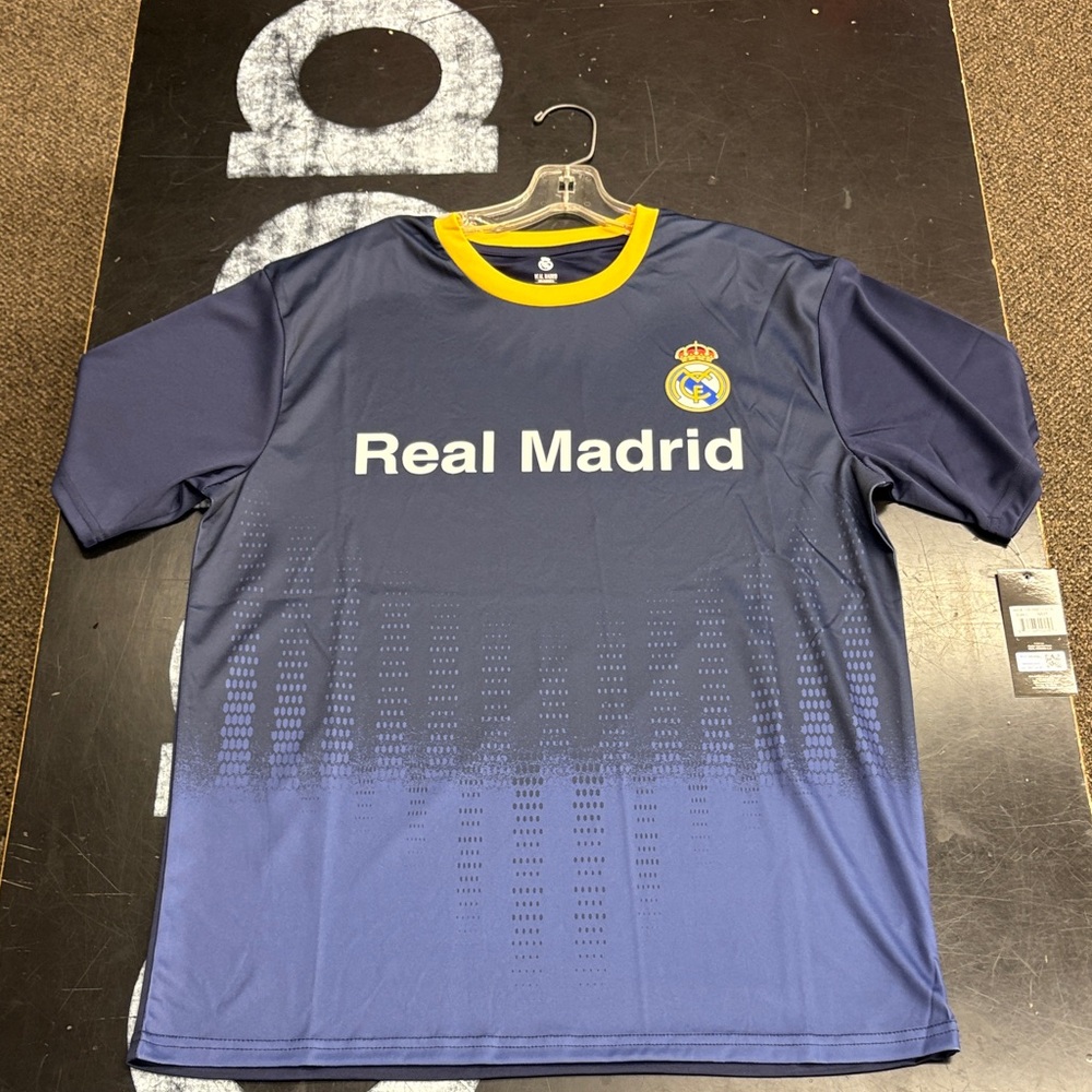 Real Madrid Navy Soccer Jersey